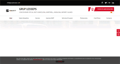 Desktop Screenshot of gruplesseps.com